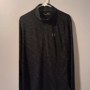 Under Armour Womans Black Long Sweat Shirt